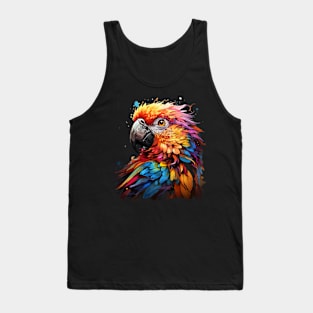 Macaw Rainbow Tank Top